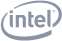 Company logo - intel